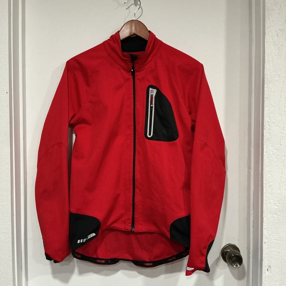 Pearl Izumi P.R.O. Soft shell 180 Jacket, Medium, Red, Thermal, Cycling